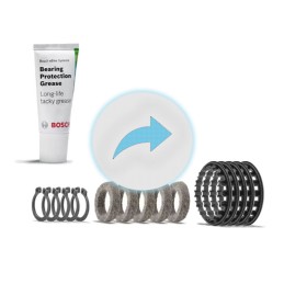 9P12 - Pose Kit d'entretien BOSCH anneau protecteur pour cache roulement (BDU2XX) -  Entretien, mise en service -  Prestations é