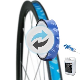 4P02 - Echange d'un fond de jante de roue de vélo -  Entretien, mise en service -  Prestations roues