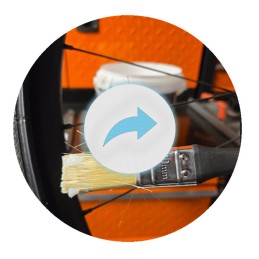4P22 - Pose de pâte de montage démontage sur un pneu -  Entretien, mise en service -  Prestations roues