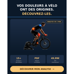 8A01 - Douleurs du cycliste - Analyse - Recommandation