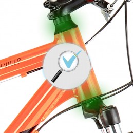 Contrôle jeu de direction d'un vélo