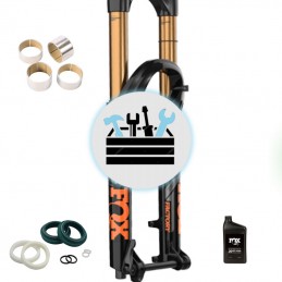 Entretien d'une fourche hydraulique FOX NIV2 (fluide + kit joint+bague de guidage intégrés)