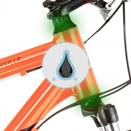 Graissage jeu de direction d'un vélo