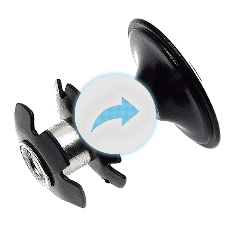 Pose d'une étoile Aheadset d'un vélo