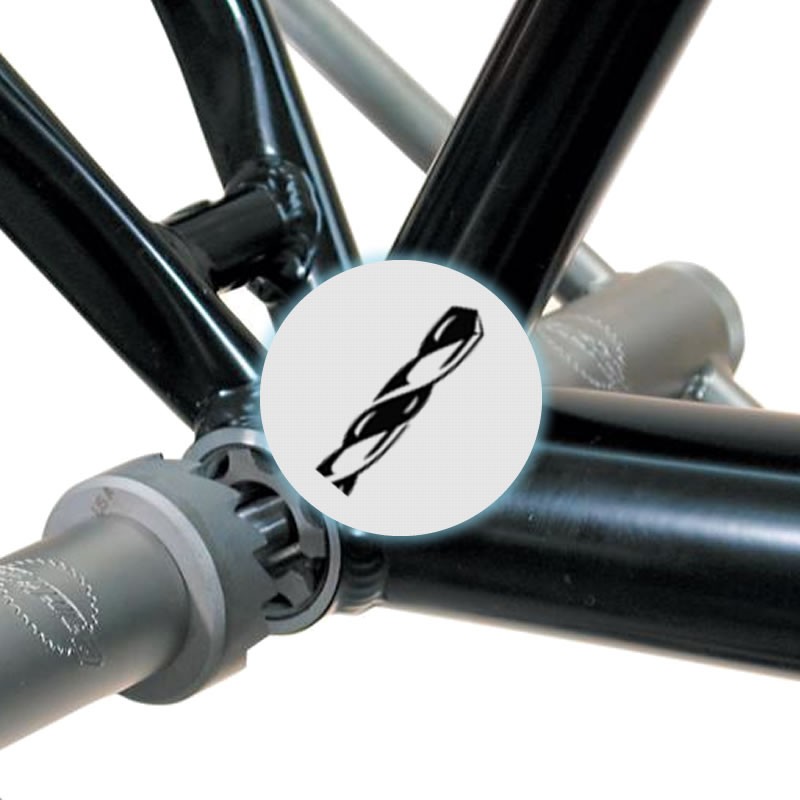 Taraudage du boîtier de pédalier d'un vélo