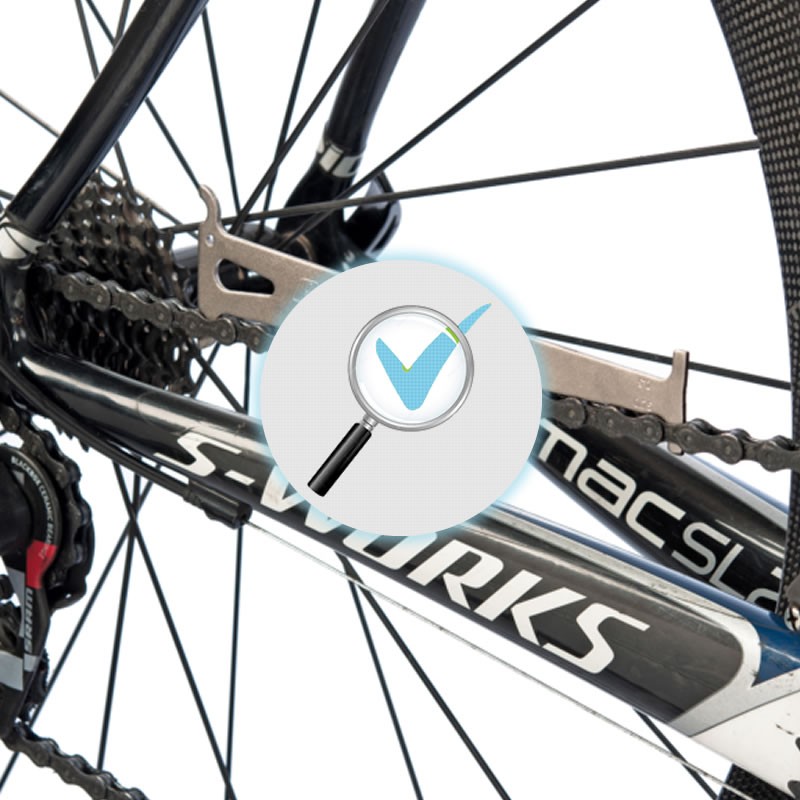 Contrôle usure de la chaine et des autres composants de la transmission du vélo