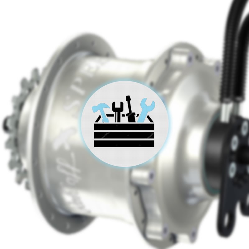 Entretien moyeu à vitesse intégrées d'un vélo