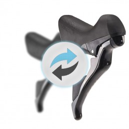 Echange d'une manette vélo de course à câble de type STI (Shimano Total Integration)