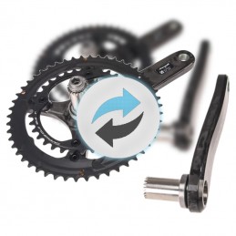 Echange du pédalier d'un vélo