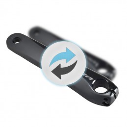 Echange d'une manivelle d'un pédalier de vélo