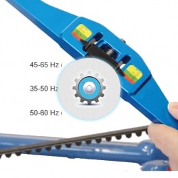 Réglage de la tension de la courroie d'une transmission d'un vélo