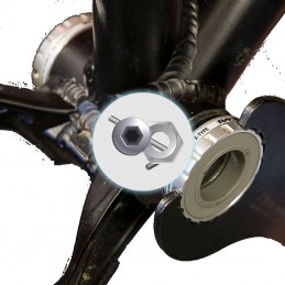 Serrage du boîtier de pédalier d'un vélo