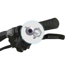 Serrage d'un sélecteur de vitesse d'un vélo