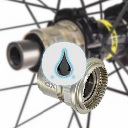 Lubrification d'un corps de roue libre d'une roue de vélo