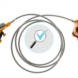 Contrôle état des durites et connectiques hydraulique d'un vélo