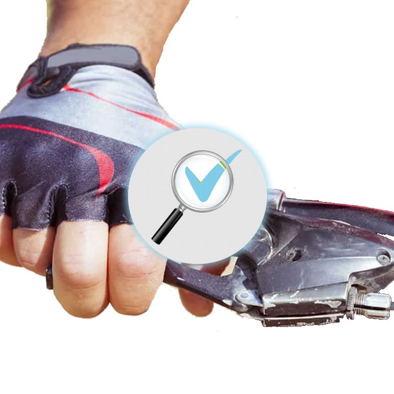 5D03 - Contrôle fonctionnement général du freinage à câble d'un vélo -  Entretien, mise en service -  Prestations freins