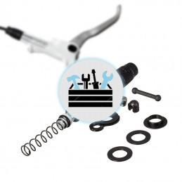 5E01 - Entretien levier hydraulique, échange maître cylindre  d'un levier de freins AVID/SRAM, MAGURA, HOPE -  Entretien, mise 