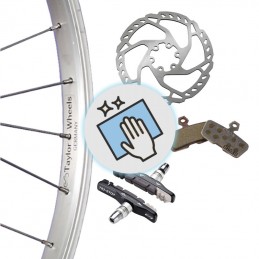5N01 - Nettoyage de la friction (disque, jante, patins ou plaquettes) d'un vélo -  Entretien, mise en service -  Prestations fr