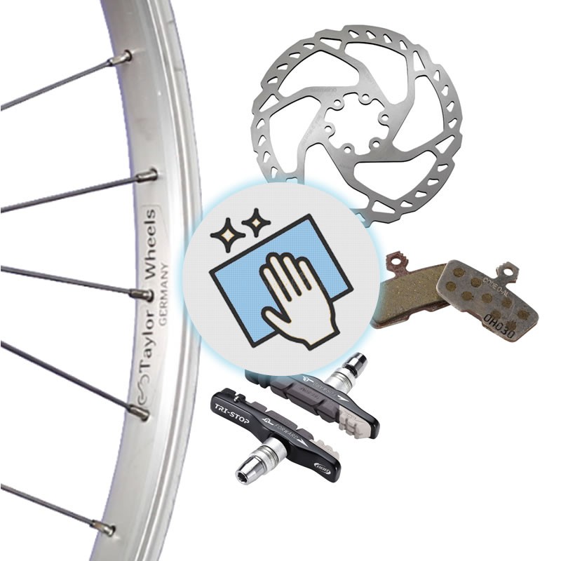 5N01 - Nettoyage de la friction (disque, jante, patins ou plaquettes) d'un vélo -  Entretien, mise en service -  Prestations fr