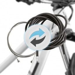 5P04 - Echange d'un câble et d'une gaine d'un frein de vélo - passage interne -  Entretien, mise en service -  Prestations frei