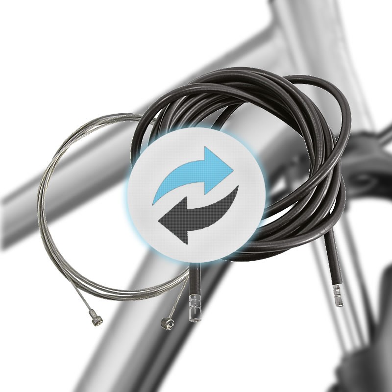5P03 - Echange d'un câble et d'une gaine d'un frein de vélo - passage externe -  Entretien, mise en service -  Prestations frei