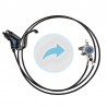 5P09 - Pose d'un frein à disque hydraulique complet (levier,durite,étrier) d'un vélo