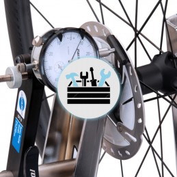 5R03 - Dévoilage d'un disque de frein de vélo -  Entretien, mise en service -  Prestations freins