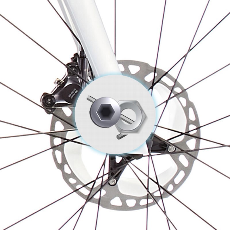 5S01 - Serrage d'un disque de vélo -  Entretien, mise en service -  Prestations freins