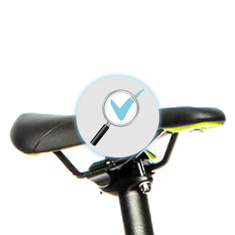 6D03 - Contrôle de la selle d'un vélo -  Entretien, mise en service -  Prestations périphériques