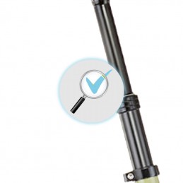 6D05 - Contrôle de la tige de selle télescopique d'un vélo -  Entretien, mise en service -  Prestations périphériques