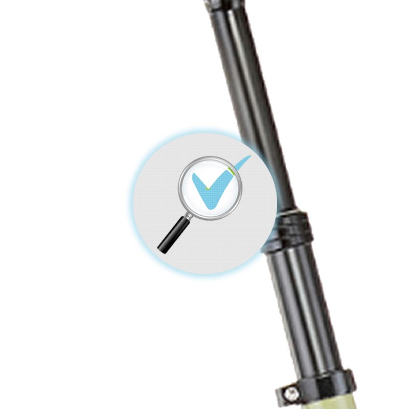 6D05 - Contrôle de la tige de selle télescopique d'un vélo -  Entretien, mise en service -  Prestations périphériques