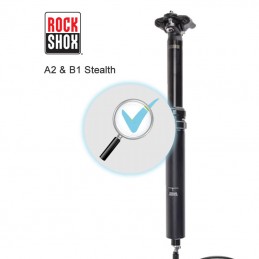 6E01 - Entretien tige de selle télescopique hydraulique ROCK SHOX REVERB stealth A2 B1 200 h (Chgt piston,vidange huile) -  Ent