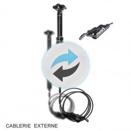 6P14 - Echange tige de selle télescopique avec levier de commande (externe) d'un vélo -  Entretien, mise en service -  Prestati