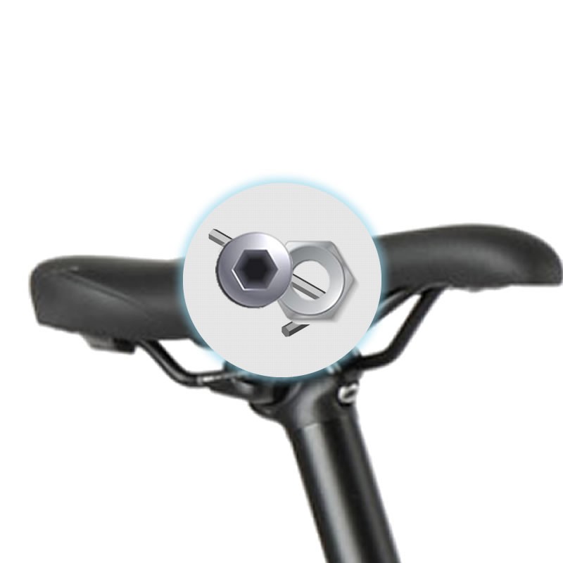 6S01 - Serrage de la selle d'un vélo -  Entretien, mise en service -  Prestations périphériques