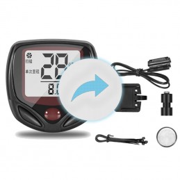 7P03 - Pose d'un compteur avec fil sur guidon d'un vélo -  Entretien, mise en service -  Prestations accessoires