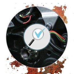 9D23 - Contrôle unité d'entrainement - Contrôle absence corrosion, d'endommagement et salissure des contacts et des câbles -  E