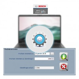 9L01 - Configuration d'un intervalle d'entretien BOSCH sur vélo électrique -  Entretien, mise en service -  Prestations électri