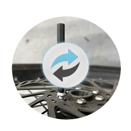 5X01 - Extraction d'une vis dont l'empreinte est inutilisable -  Entretien, mise en service -  Prestations freins