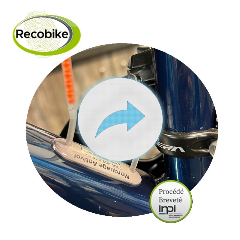 13S01 - Pose d'un marquage antivol RECOBIKE -  Services à domicile -  Marquage antivol