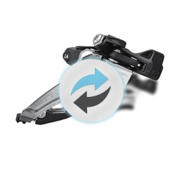 Echange dérailleur avant d'un vélo