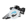 Echange dérailleur avant d'un vélo