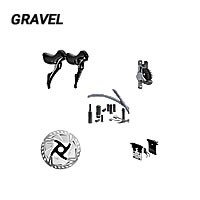 Vélo gravel -   Entretien, mise en service - Prestations freins